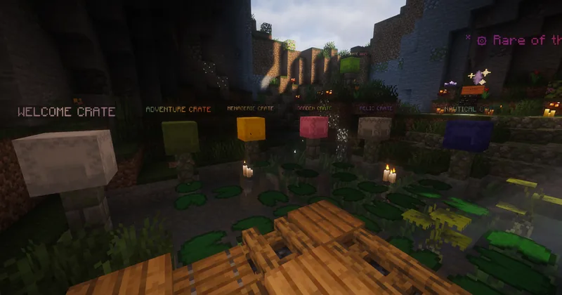 The 2025 crate hall area