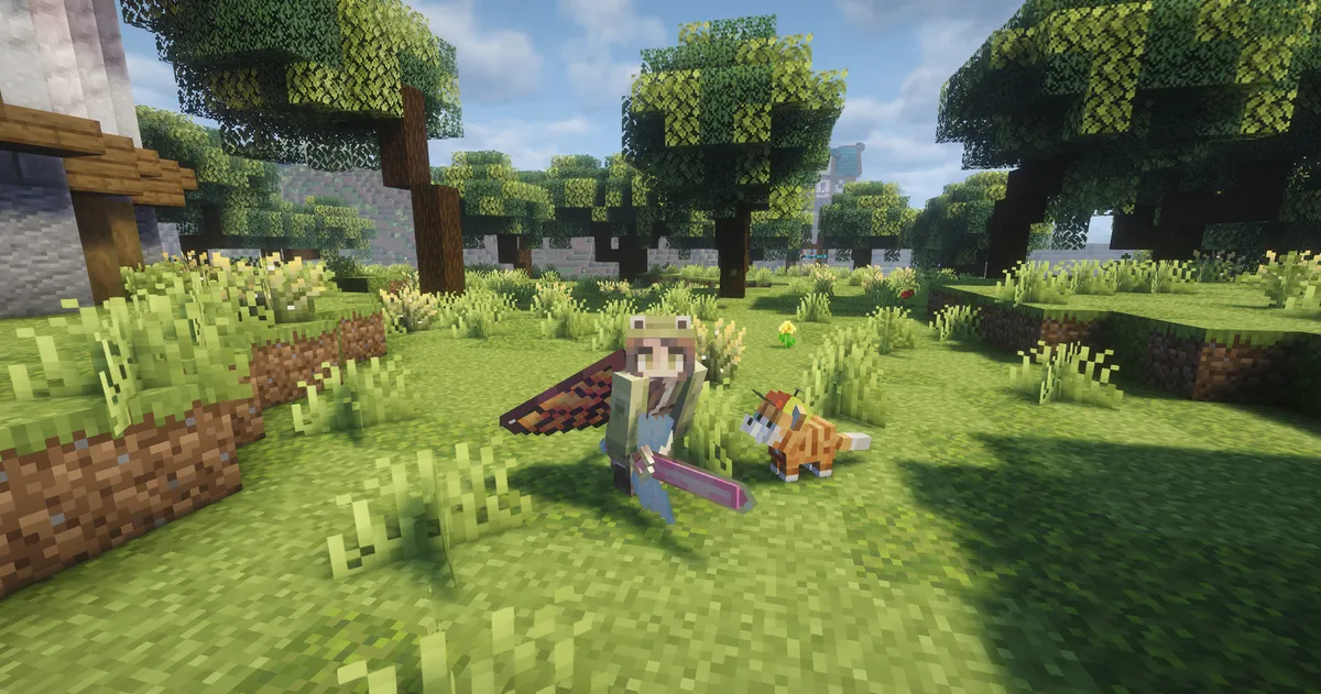 The owner FaeLilly with a cat pet wearing a propeller hat