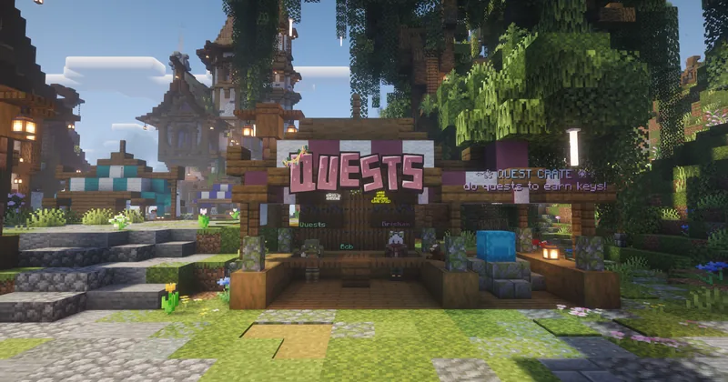 The Quests stall at spawn